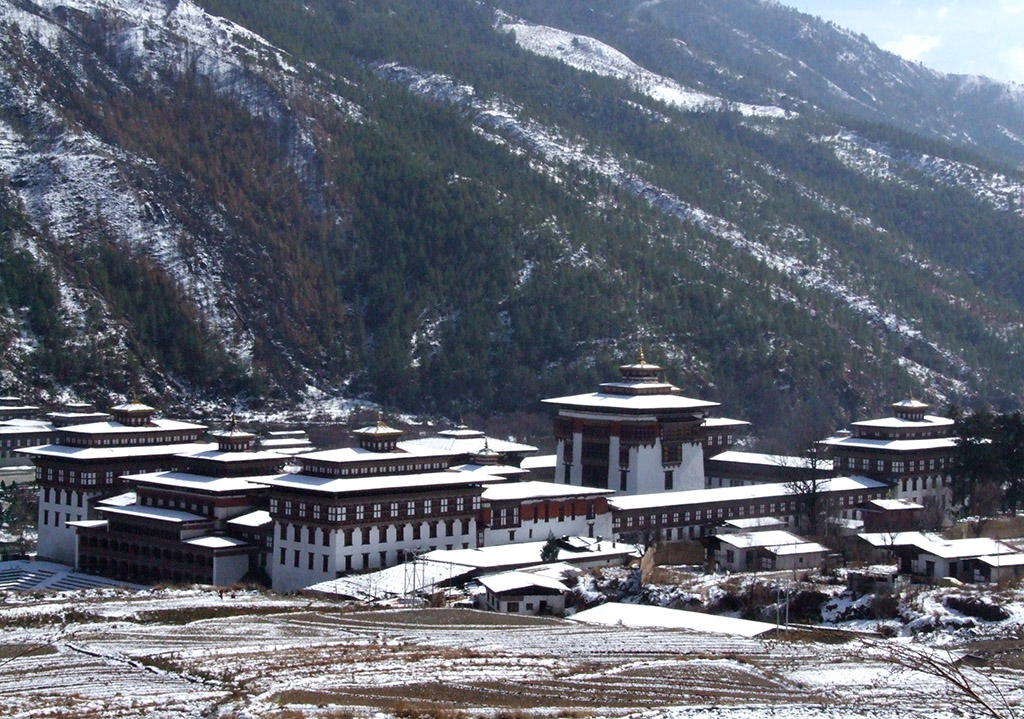 bhutan in winter